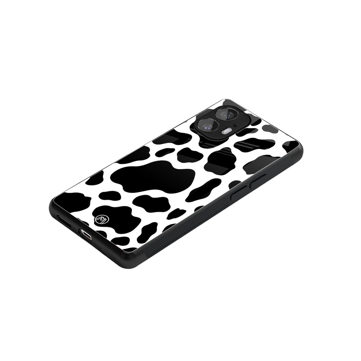 cow fur back phone cover | glass case for nothing phone 2