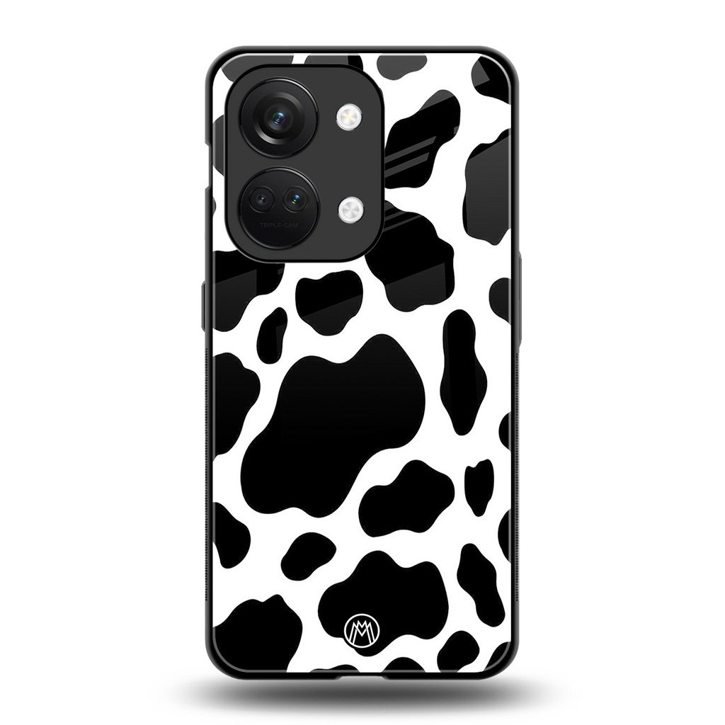 cow fur back phone cover | glass case for oneplus nord 3