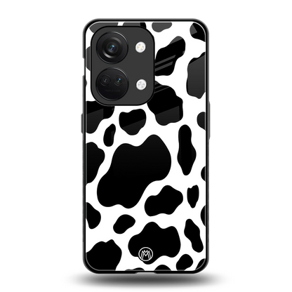 cow fur back phone cover | glass case for oneplus nord 3
