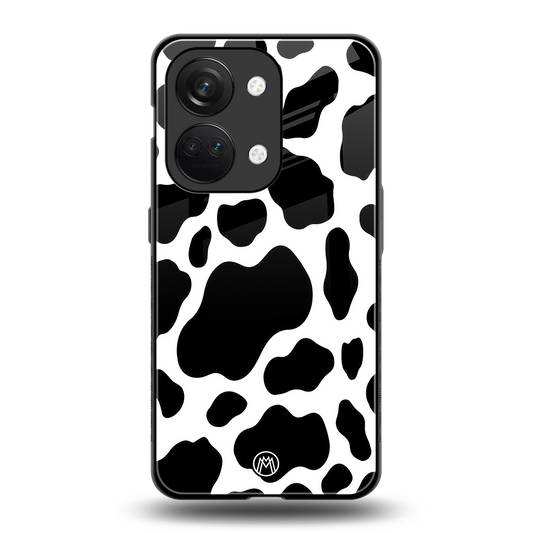 cow fur back phone cover | glass case for oneplus nord 3