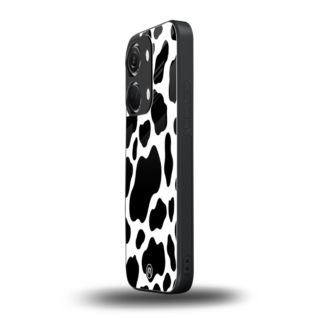 cow fur back phone cover | glass case for oneplus nord 3