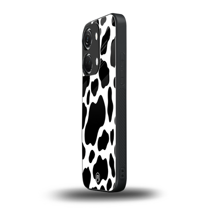 cow fur back phone cover | glass case for oneplus nord 3