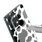 cow fur back phone cover | glass case for oneplus nord 3