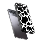 cow fur back phone cover | glass case for oneplus nord 4