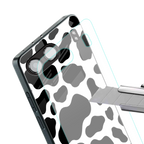 cow fur back phone cover | glass case for oneplus nord 4