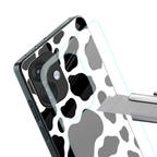 cow fur back phone cover | glass case for oneplus nord ce 3