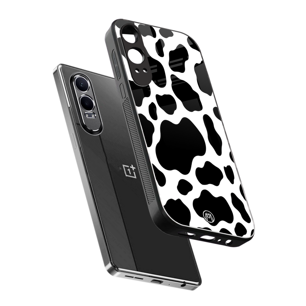 cow fur back phone cover | glass case for oneplus nord ce 4 lite