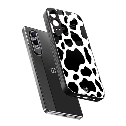 cow fur back phone cover | glass case for oneplus nord ce 4 lite