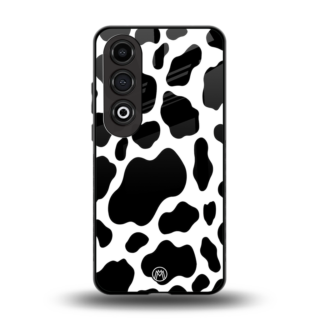 cow fur back phone cover | glass case for oneplus nord ce 4