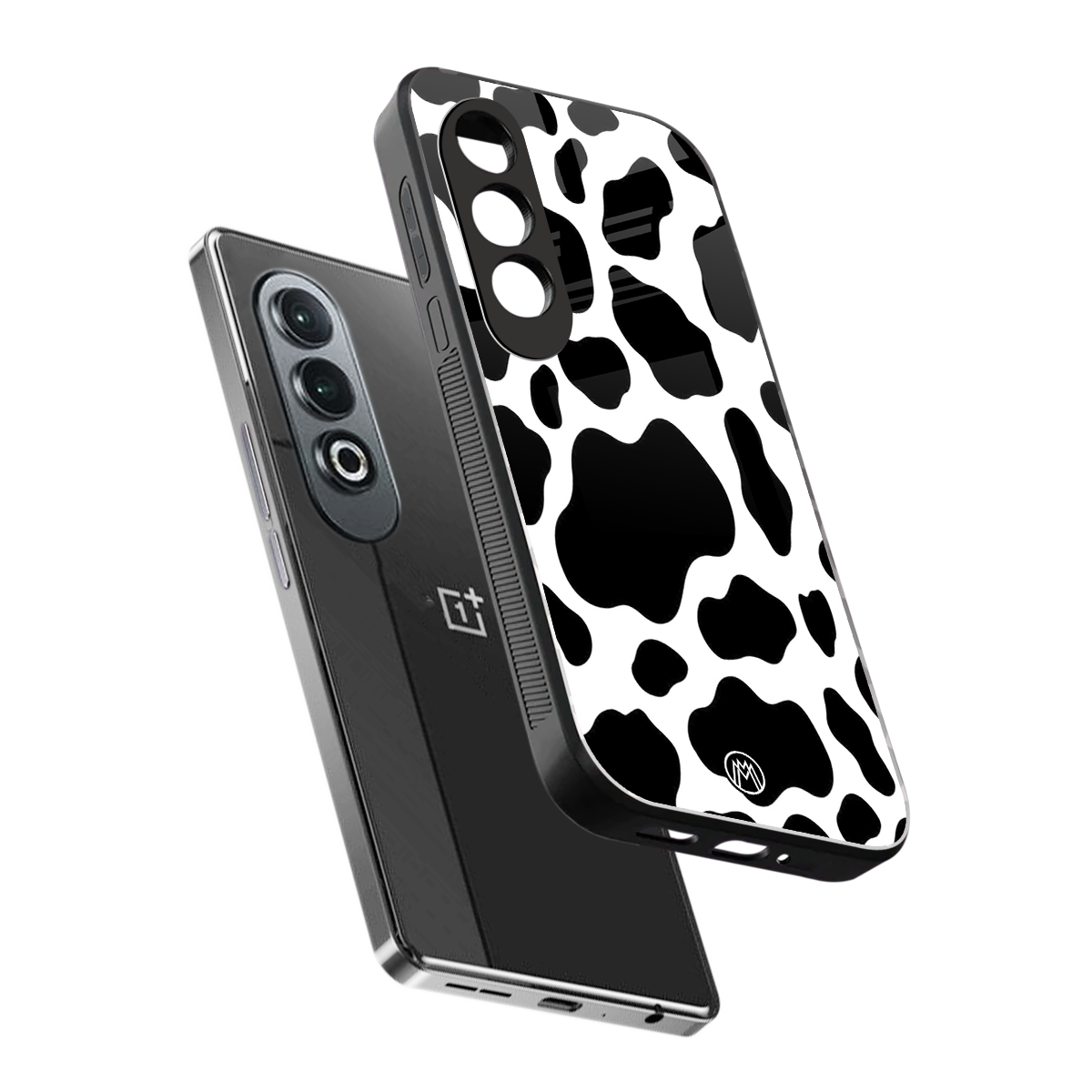 cow fur back phone cover | glass case for oneplus nord ce 4
