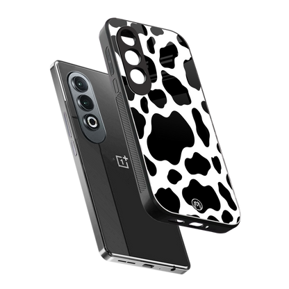 cow fur back phone cover | glass case for oneplus nord ce 4