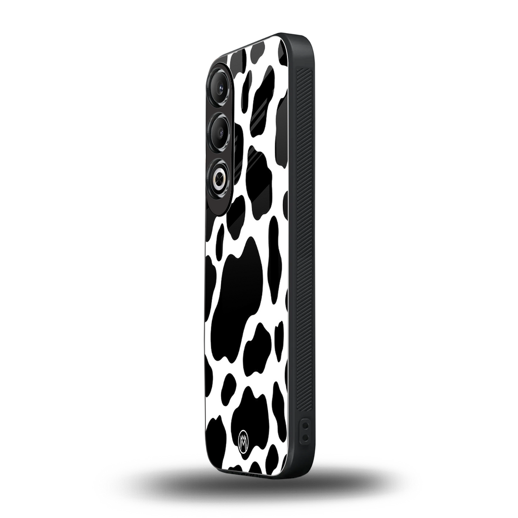 cow fur back phone cover | glass case for oneplus nord ce 4