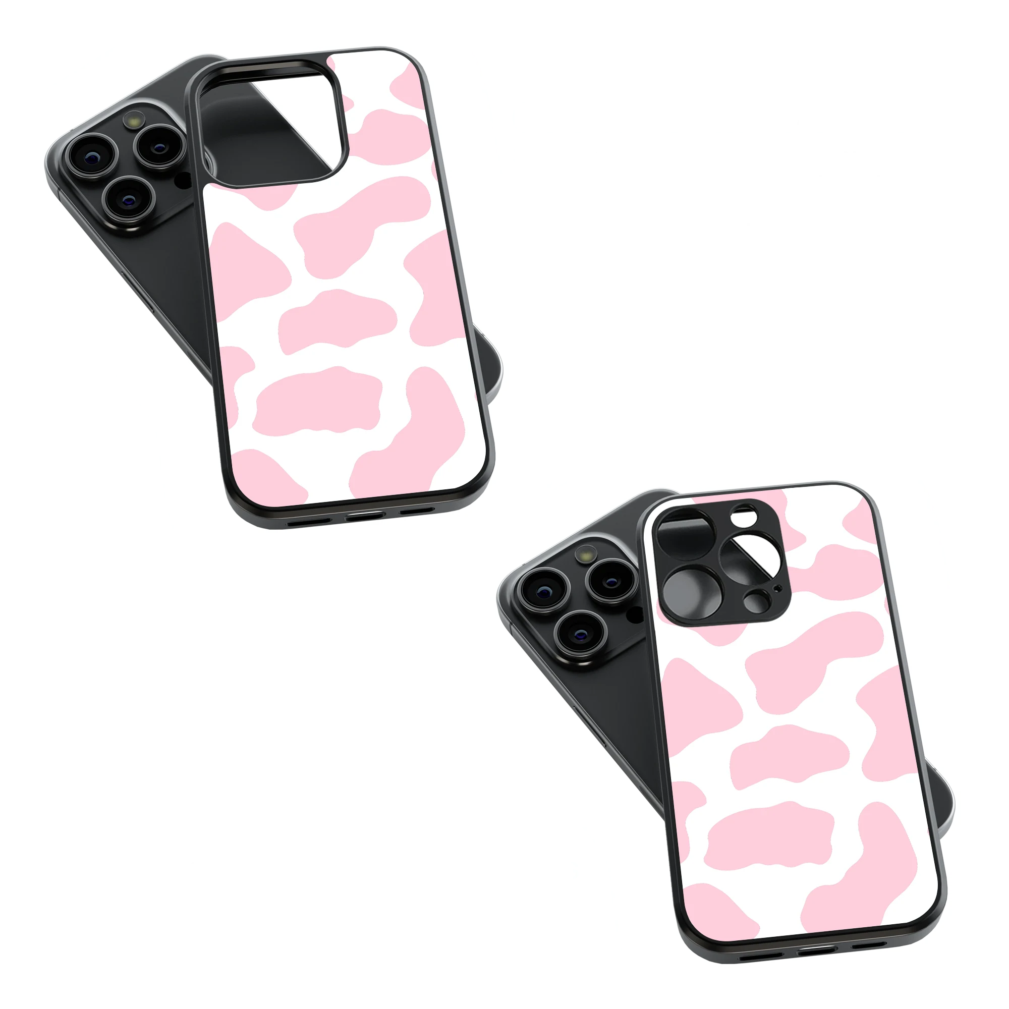 Trendy Glass Back Mobile Case for iPhone, Samsung, Redmi, OnePlus, Google Pixel, Motorola