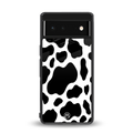 cow fur back phone cover | glass case for google pixel 6