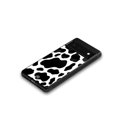 cow fur back phone cover | glass case for Google Pixel 6A