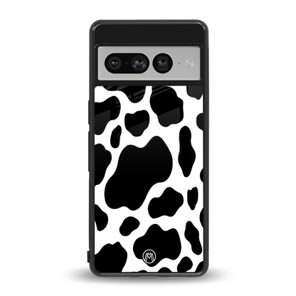 cow fur back phone cover | glass case for google pixel 7 pro