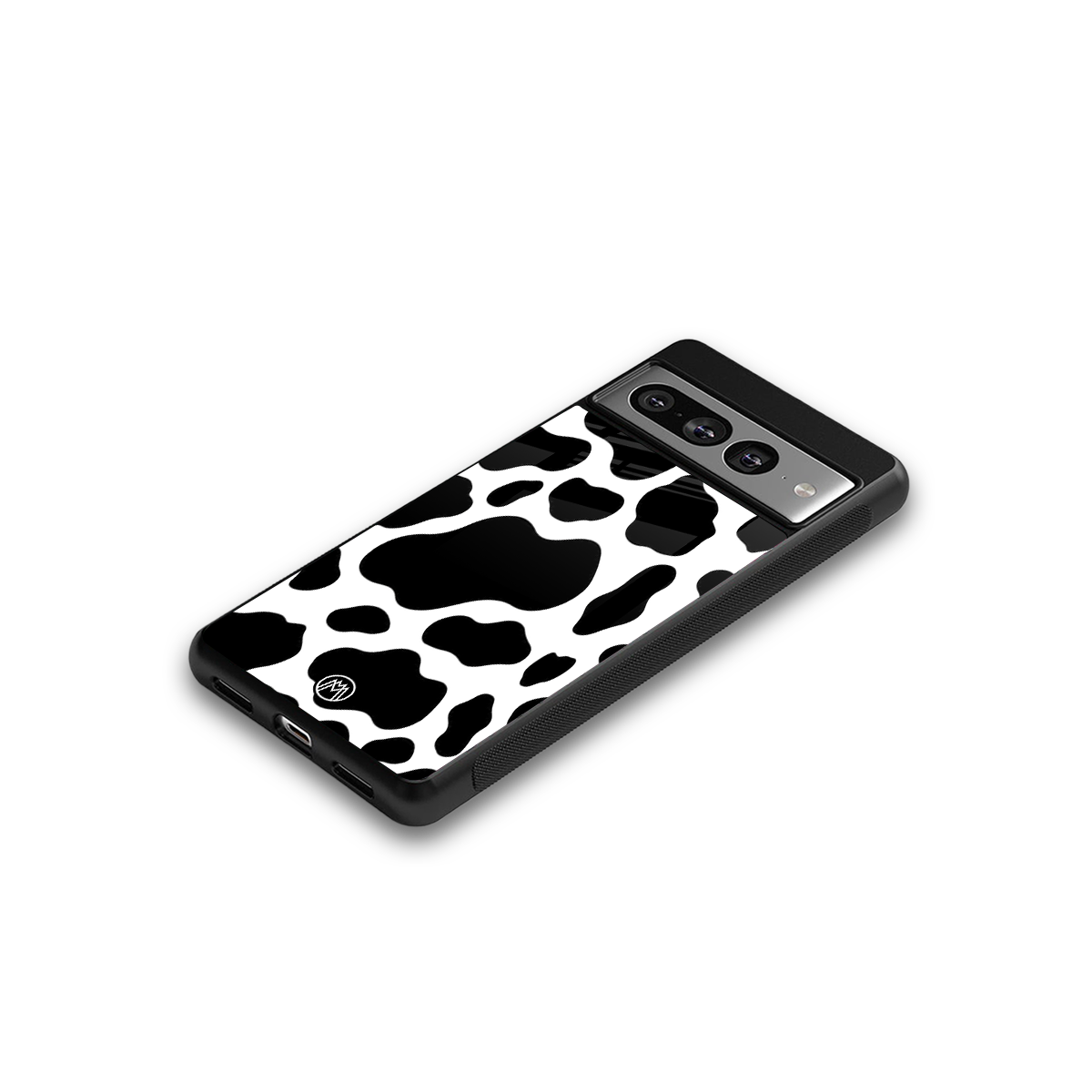 cow fur back phone cover | glass case for google pixel 7 pro