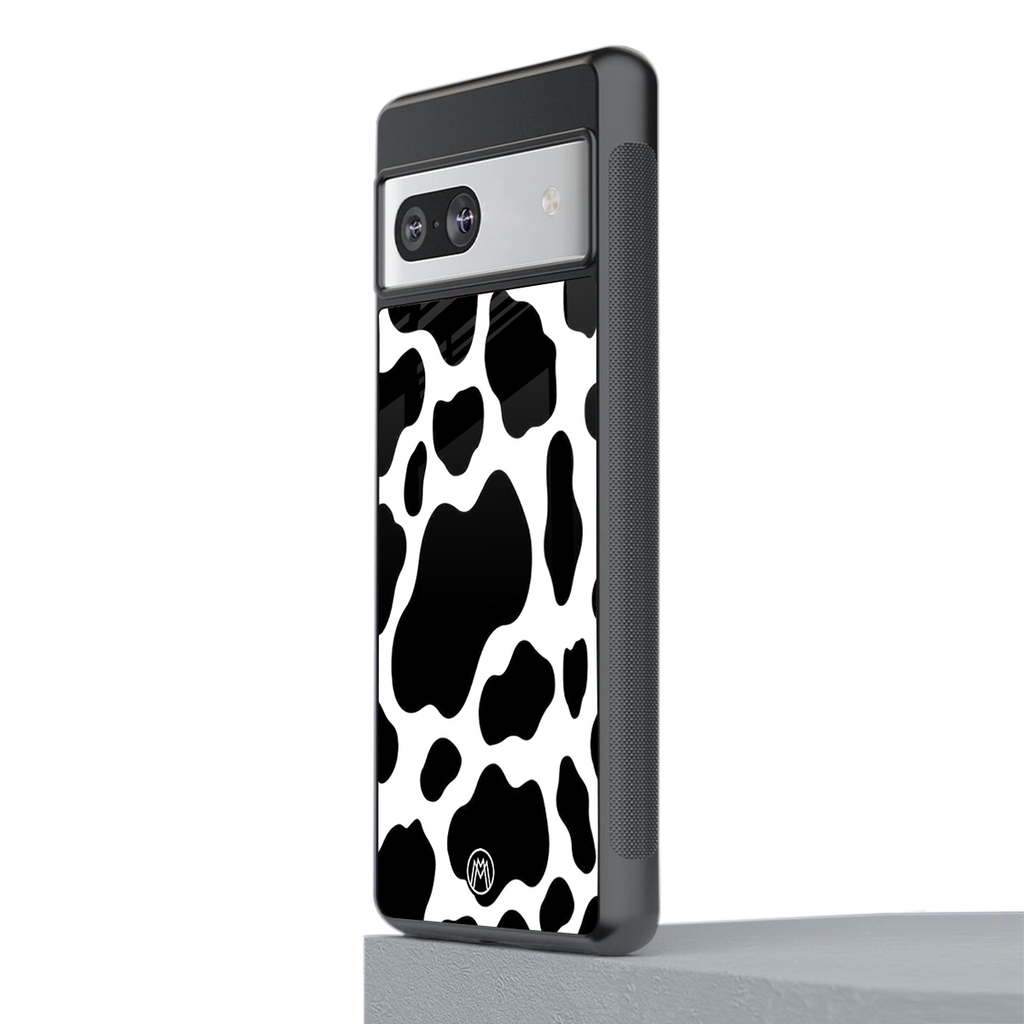 cow fur back phone cover | glass case for Google Pixel 7