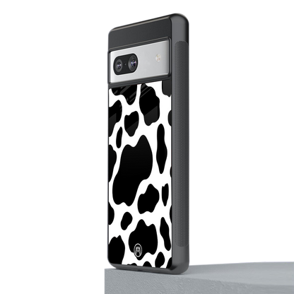 cow fur back phone cover | glass case for Google Pixel 7A