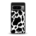 cow fur back phone cover | glass case for google pixel 8 pro