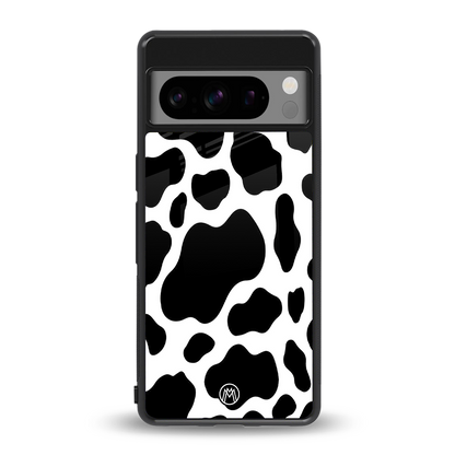 cow fur back phone cover | glass case for google pixel 8 pro