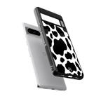 cow fur back phone cover | glass case for google pixel 8 pro