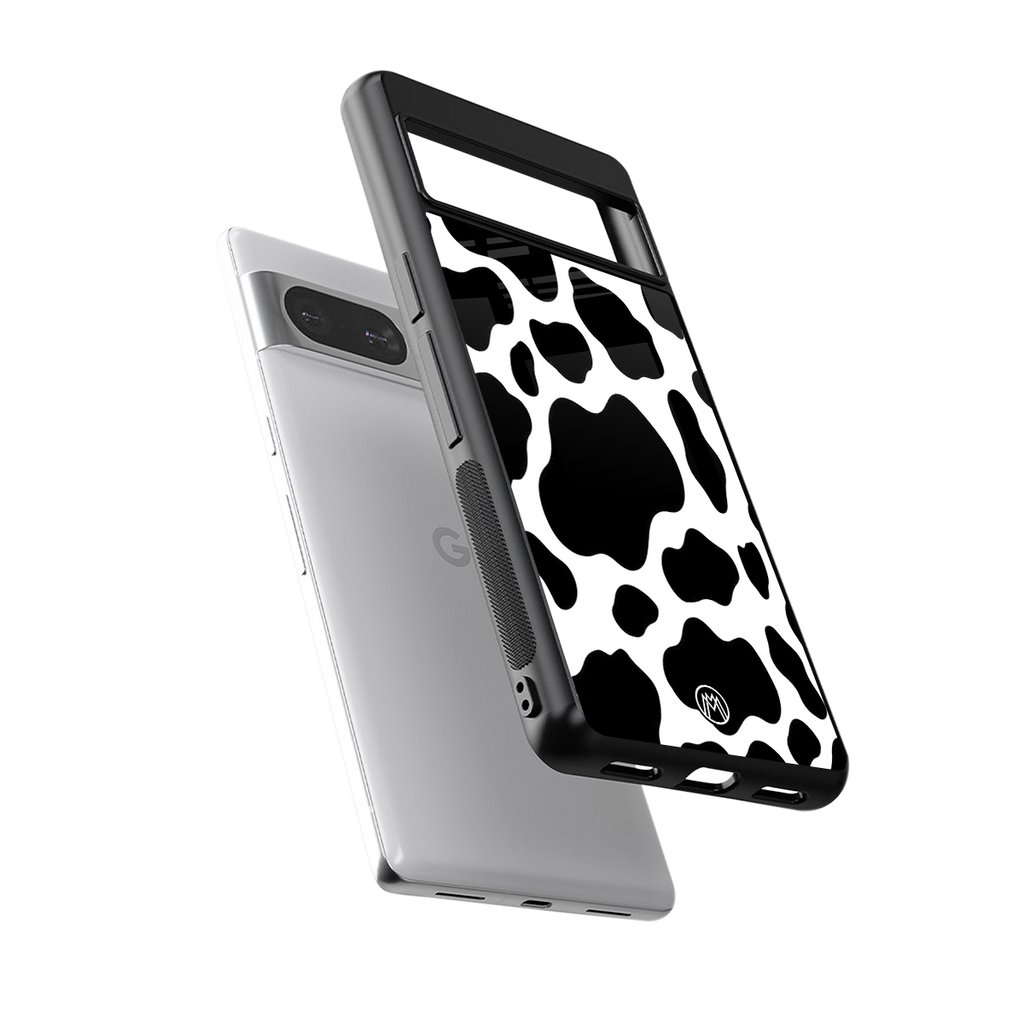 cow fur back phone cover | glass case for Google Pixel 8