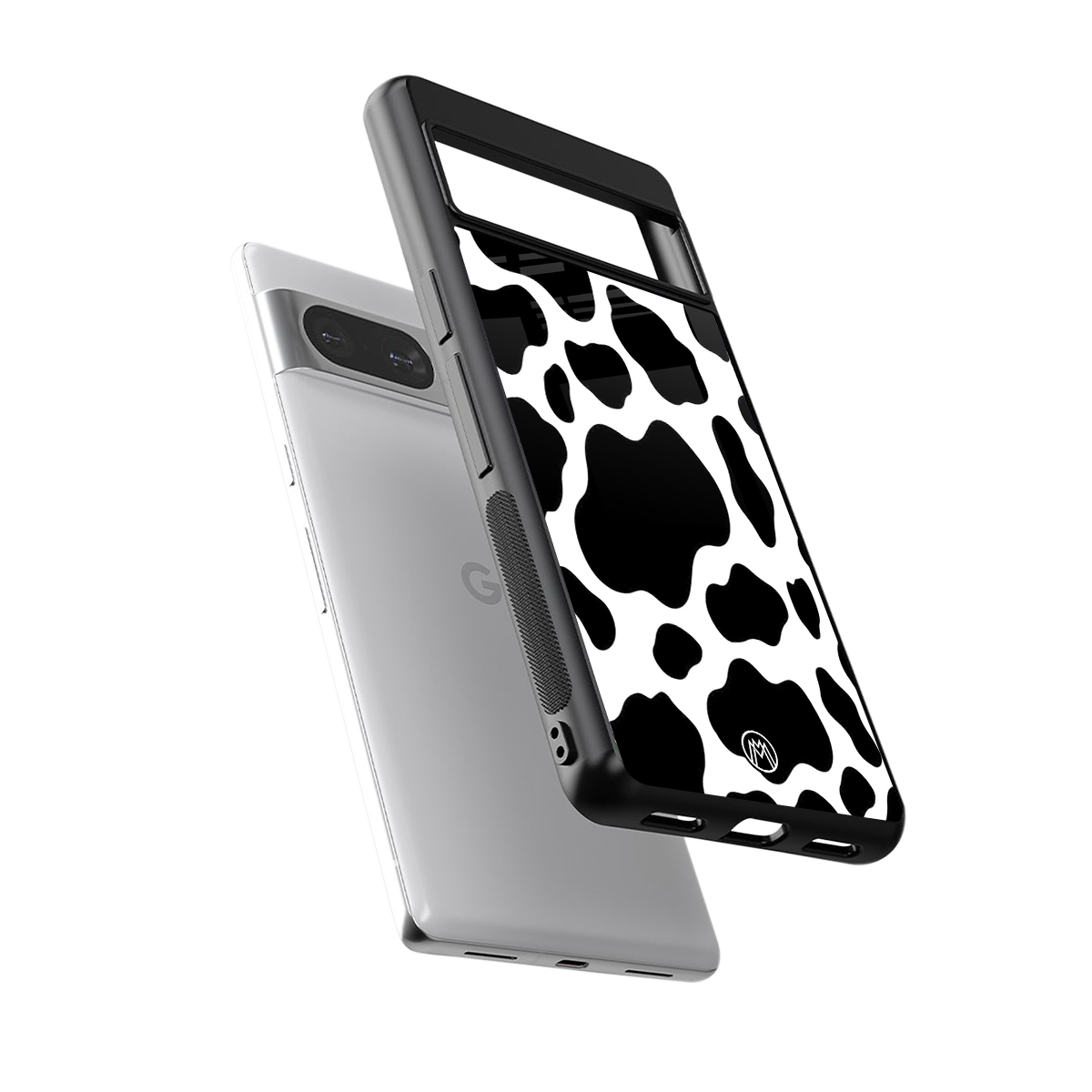 cow fur back phone cover | glass case for Google Pixel 8