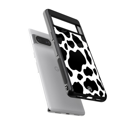 cow fur back phone cover | glass case for Google Pixel 8