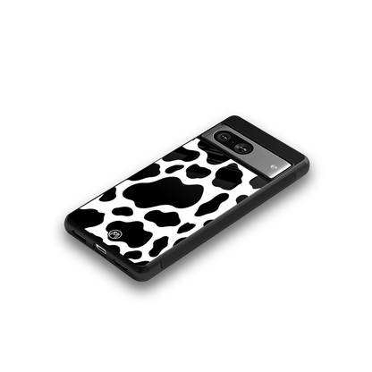cow fur back phone cover | glass case for Google Pixel 8