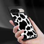 cow fur back phone cover | glass case for google pixel 9