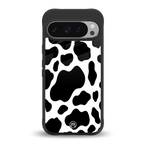 cow fur back phone cover | glass case for google pixel 9 pro