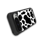 cow fur back phone cover | glass case for google pixel 9 pro