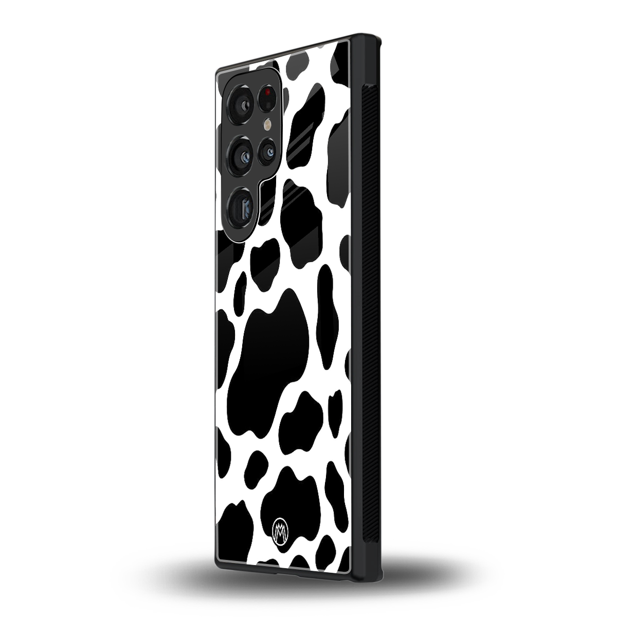 cow fur back phone cover | glass case for samsung galaxy s24 ultra
