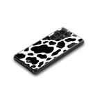 cow fur back phone cover | glass case for samsung galaxy s25 ultra