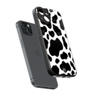 cow fur back phone cover | glass case for iphone 14