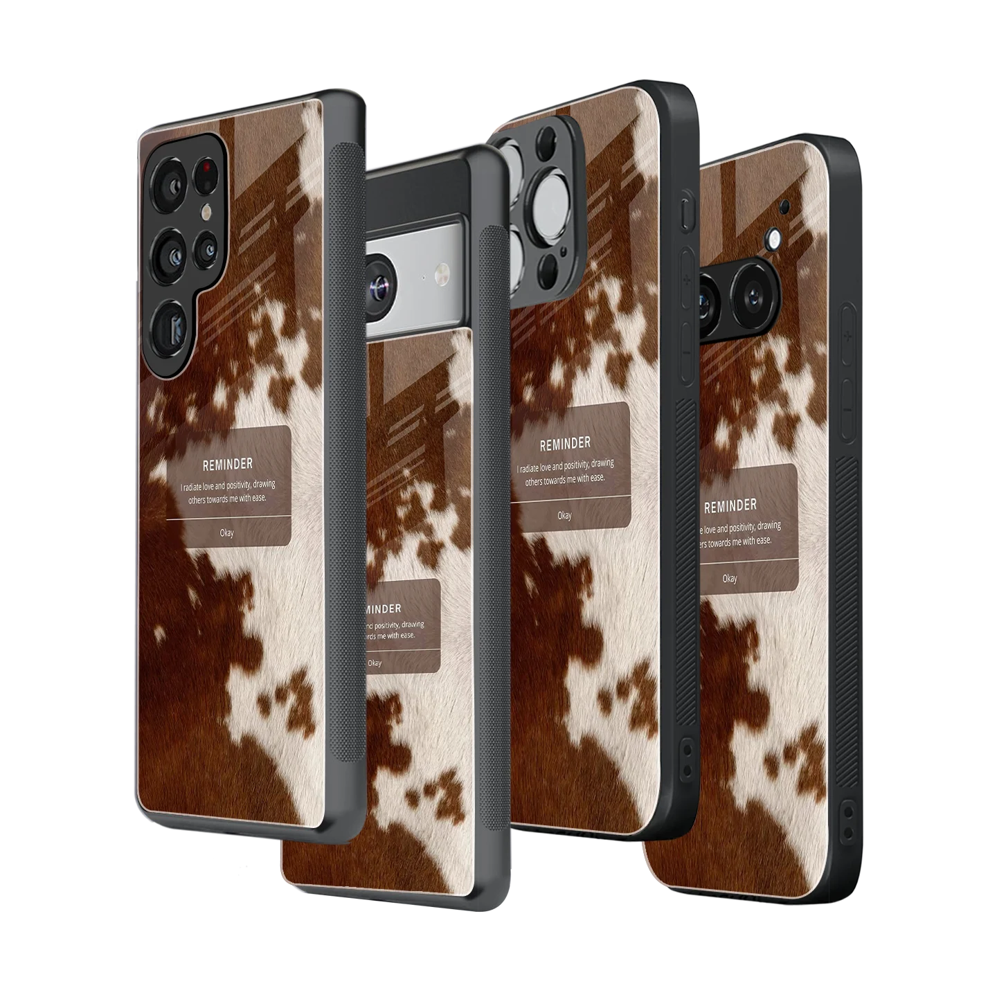 Stylish Glass Back Case for All Smartphones iPhone, Samsung, OnePlus, Pixel, Redmi, Oppo, Vivo, Motorola