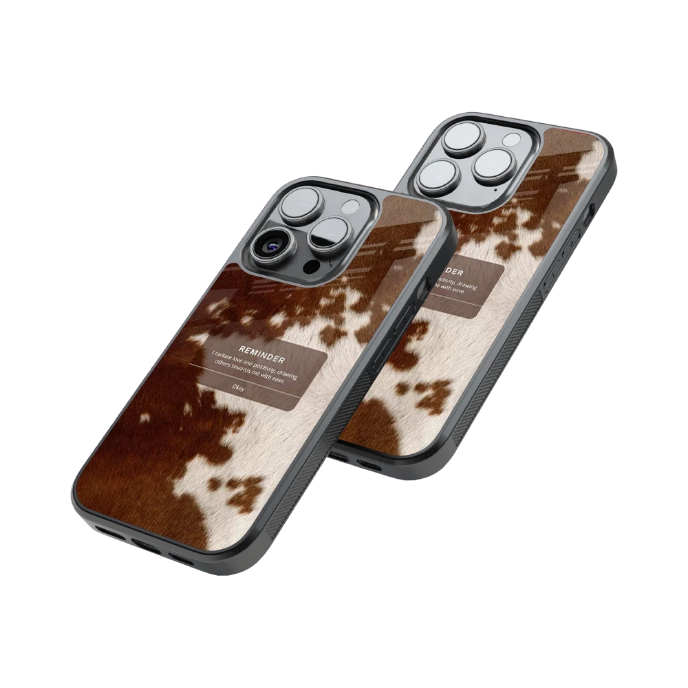 Protective Glass Back Phone Case Compatible with iPhone, Samsung, OnePlus, Pixel & More