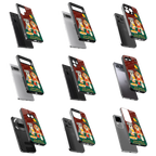 Durable Glass Back Mobile Case for iPhone, Samsung, OnePlus, Google Pixel, Redmi, Vivo, Oppo