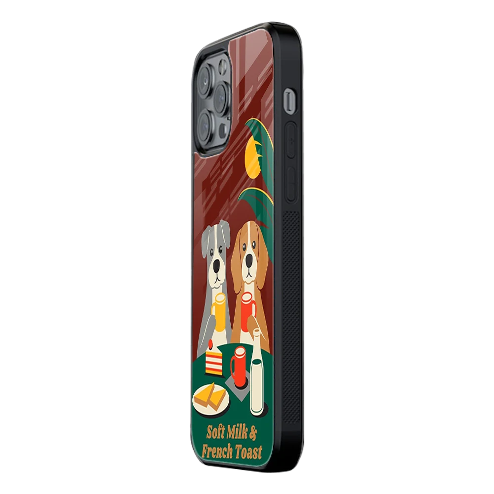Slim Glass Back Phone Case for Multiple Brands iPhone, Samsung, Redmi, OnePlus, Oppo, Vivo