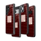 Stylish Glass Back Case for All Smartphones iPhone, Samsung, OnePlus, Pixel, Redmi, Oppo, Vivo, Motorola