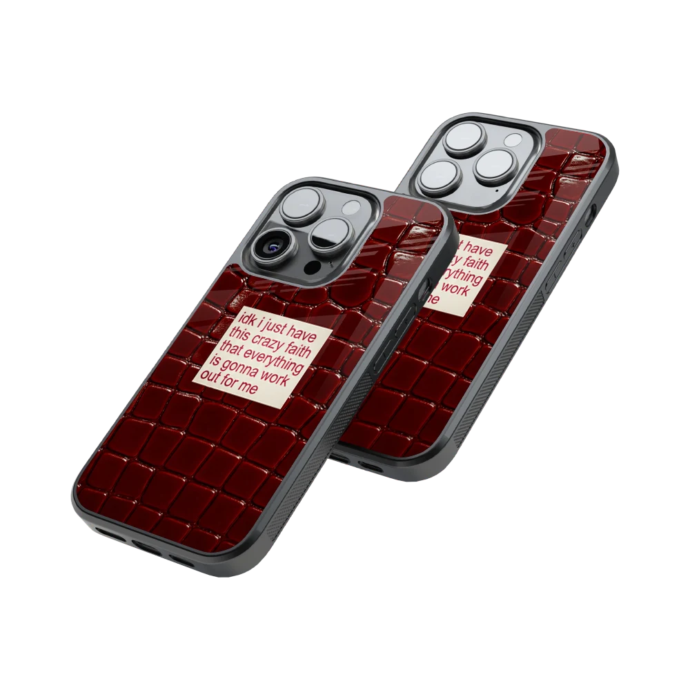 Protective Glass Back Phone Case Compatible with iPhone, Samsung, OnePlus, Pixel & More
