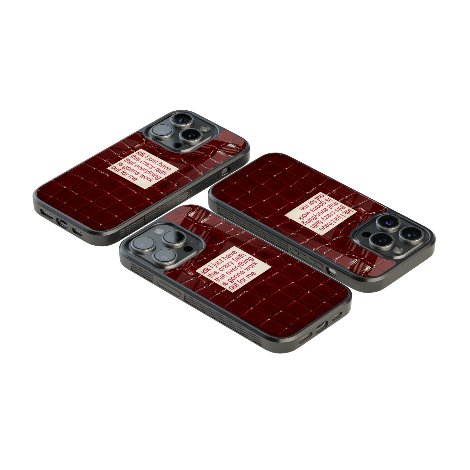Luxury Glass Back Mobile Cover for iPhone, Samsung Galaxy, OnePlus, Pixel, Redmi & More