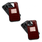 Trendy Glass Back Mobile Case for iPhone, Samsung, Redmi, OnePlus, Google Pixel, Motorola