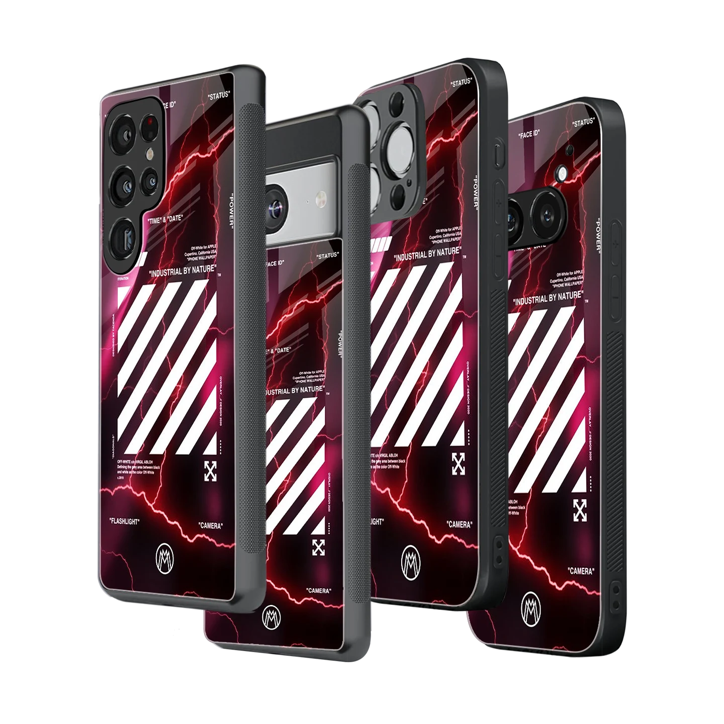 Stylish Glass Back Case for All Smartphones iPhone, Samsung, OnePlus, Pixel, Redmi, Oppo, Vivo, Motorola