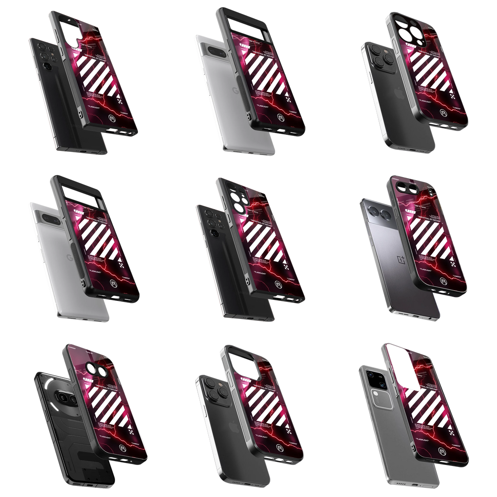 Durable Glass Back Mobile Case for iPhone, Samsung, OnePlus, Google Pixel, Redmi, Vivo, Oppo