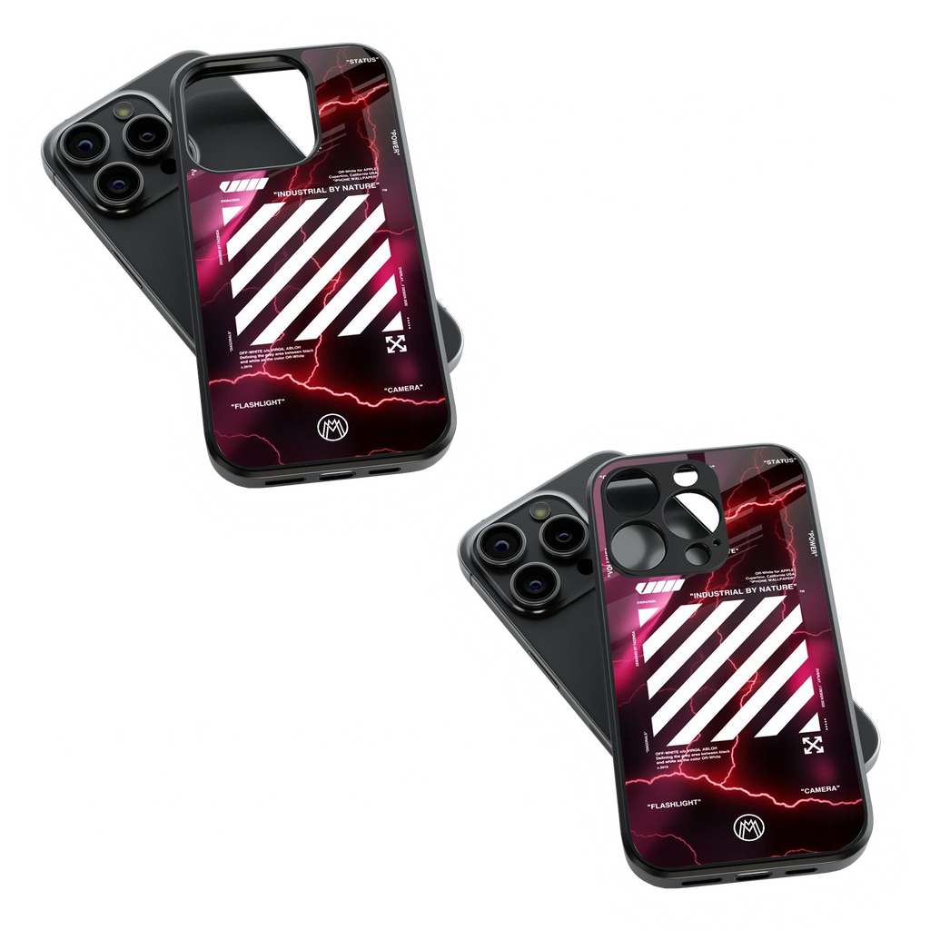 Trendy Glass Back Mobile Case for iPhone, Samsung, Redmi, OnePlus, Google Pixel, Motorola