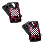 Trendy Glass Back Mobile Case for iPhone, Samsung, Redmi, OnePlus, Google Pixel, Motorola