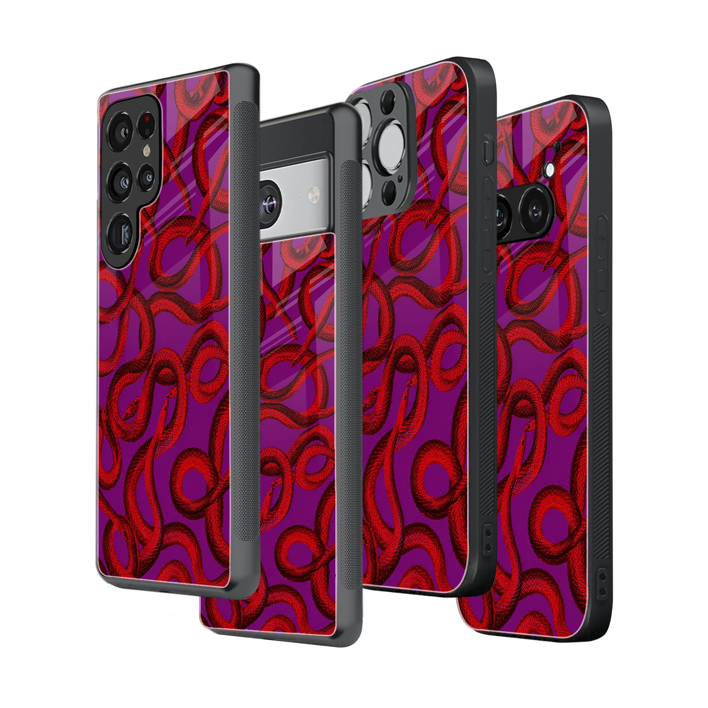 Stylish Glass Back Case for All Smartphones iPhone, Samsung, OnePlus, Pixel, Redmi, Oppo, Vivo, Motorola