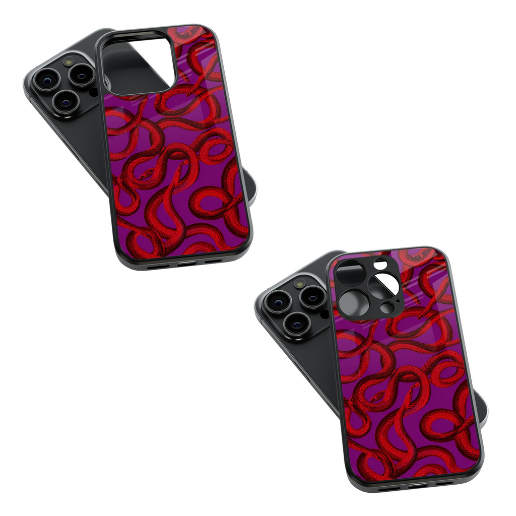 Trendy Glass Back Mobile Case for iPhone, Samsung, Redmi, OnePlus, Google Pixel, Motorola
